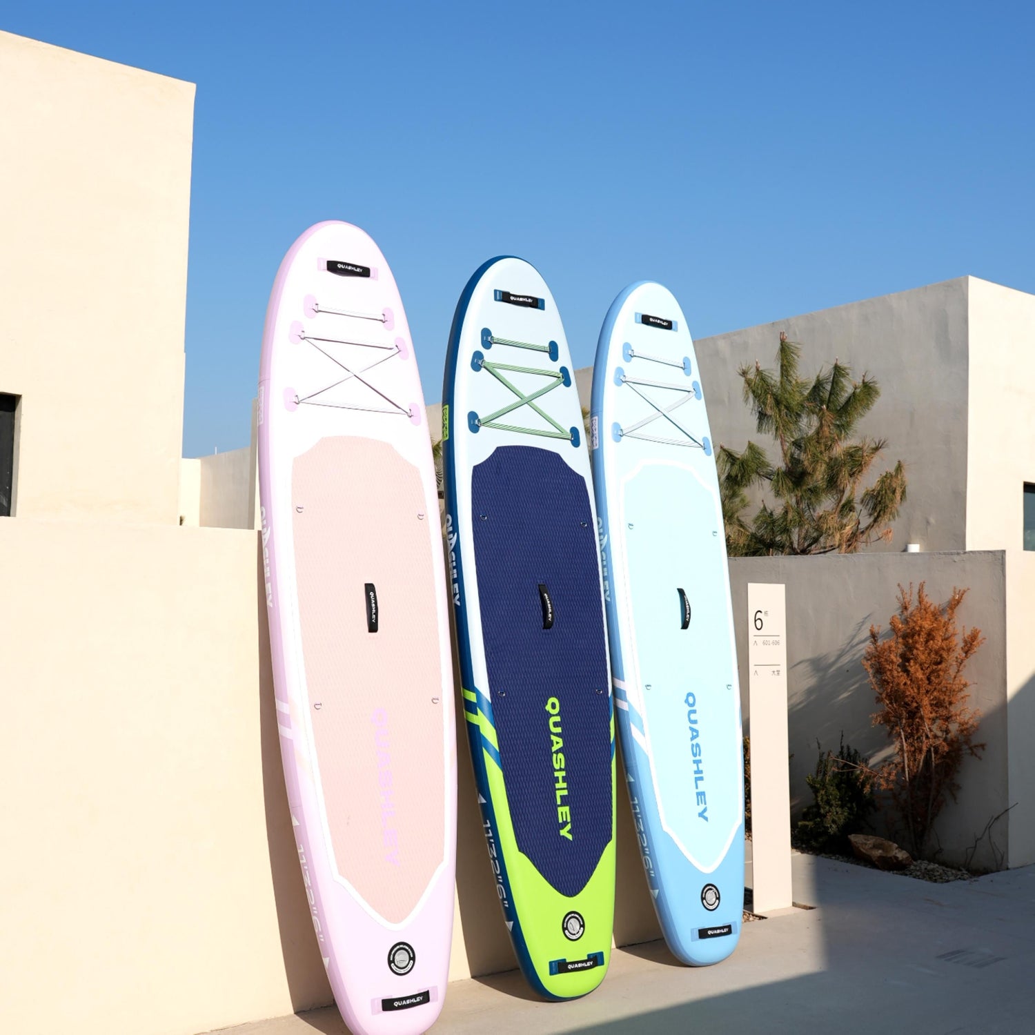 Quashley three-colors series - Ultra-Light Paddleboards 10.5'×34"/11'×32"