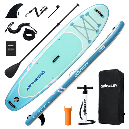 Inflatable Stand Up Paddle Boards 11'x32"*6"with Premium SUP Paddle Board Accessories, Wide Stable Design, Anti-Slip Comfort Deck for Water sports for Youth & Adults