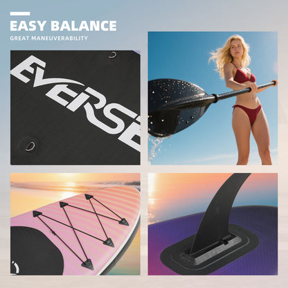 MSEASFREE Inflatable Stand up Paddle Board 10 ft All-Purpose Inflatable Paddleboard with Full SUP Accessories