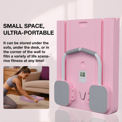 Multifunctional Abdominal Board Multifunctional Pilates Board Ab Exercisers Foldable and Portable Abdominal Training Board for Home