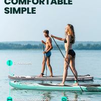Inflatable  Paddle Boards 10'8 with Premium SUP Paddle Board Accessories