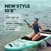 Inflatable  Paddle Boards 10'8 with Premium SUP Paddle Board Accessories