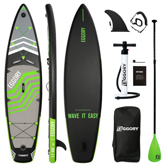 Inflatable Stand Up Paddle Boards 11' x 33'' x 6''with Premium SUP Paddle Board Accessories, Wide Stable Design, Anti-Slip Comfort Deck for Water sports for Youth & Adults