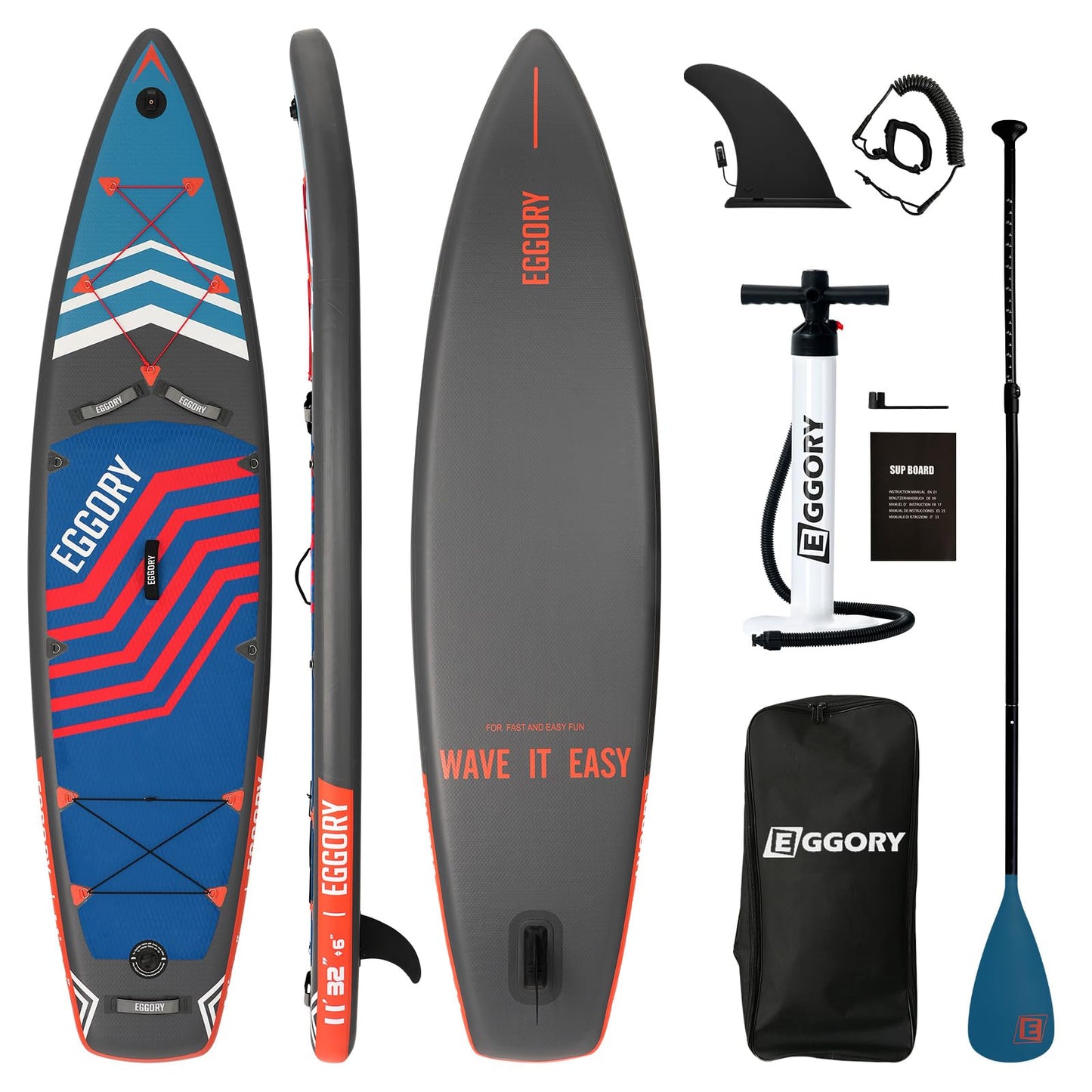Inflatable Stand Up Paddle Boards 11' x 33'' x 6''with Premium SUP Paddle Board Accessories, Wide Stable Design, Anti-Slip Comfort Deck for Water sports for Youth & Adults