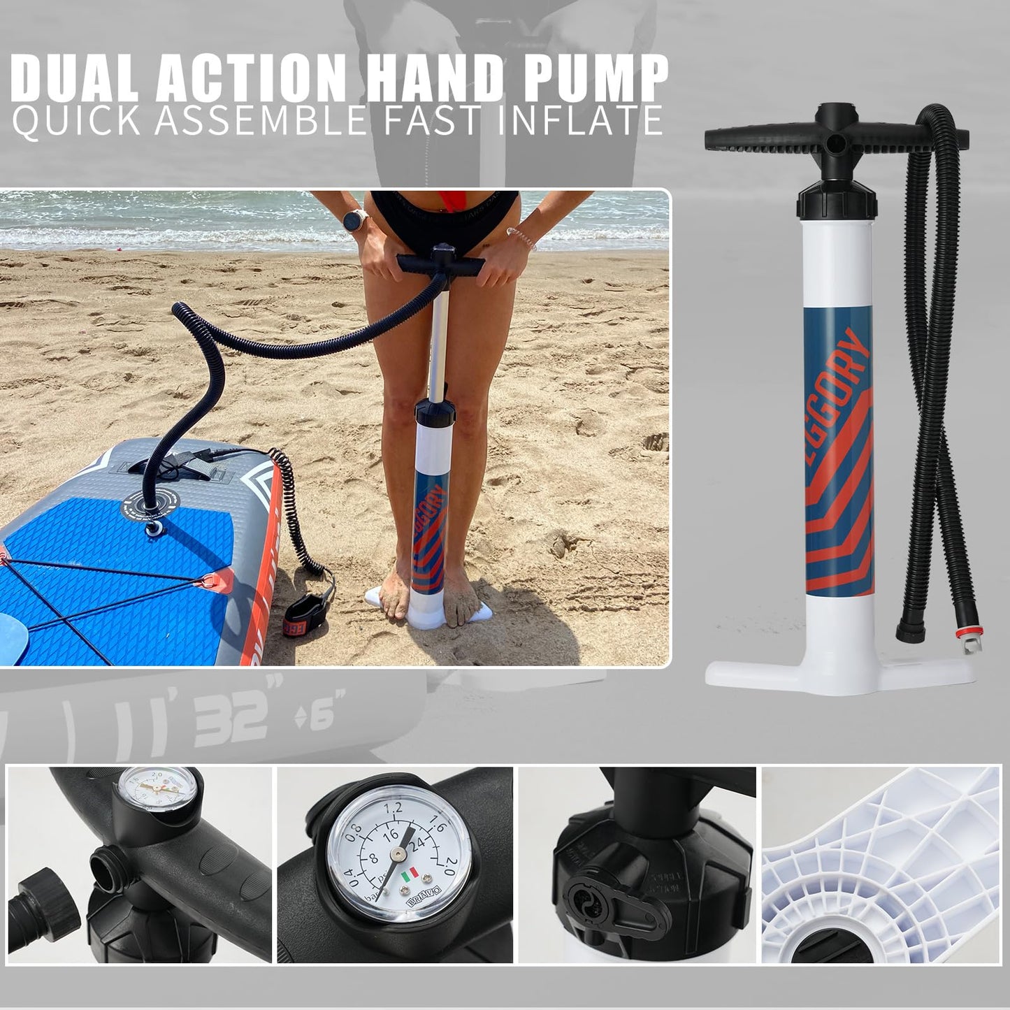 Inflatable Stand Up Paddle Boards 11' x 33'' x 6''with Premium SUP Paddle Board Accessories, Wide Stable Design, Anti-Slip Comfort Deck for Water sports for Youth & Adults